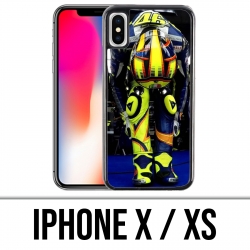 X / XS iPhone Hülle - Motogp Valentino Rossi Konzentration