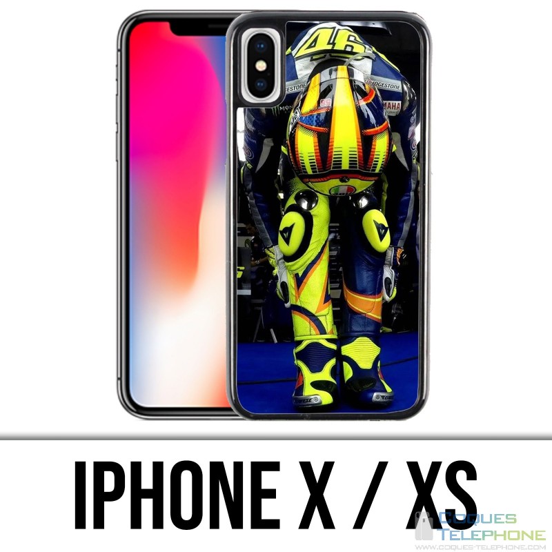 X / XS iPhone Hülle - Motogp Valentino Rossi Konzentration
