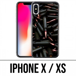 Funda para iPhone X / XS - Munición negra