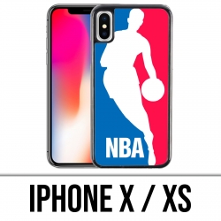 Custodia per iPhone X / XS - Logo Nba