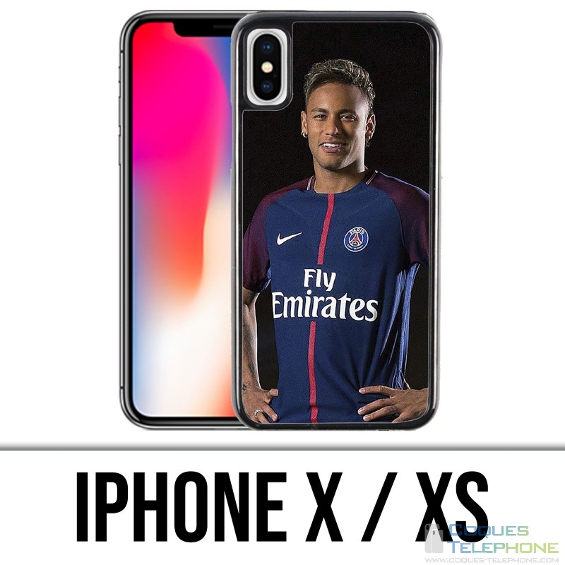 X / XS iPhone Case - Neymar Psg Cartoon