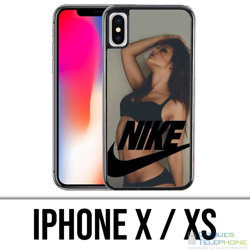 Coque iPhone X / XS - Nike Woman