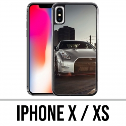 Funda para iPhone X / XS - Nissan Gtr Black