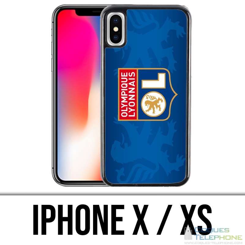 Coque iPhone X / XS - Ol Lyon Football