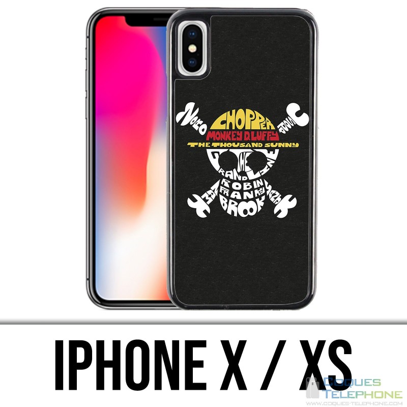 Coque iPhone X / XS - One Piece Logo