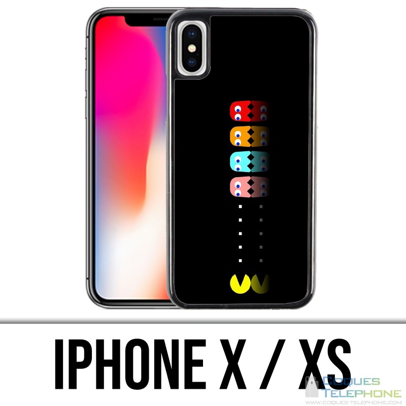 Coque iPhone X / XS - Pacman