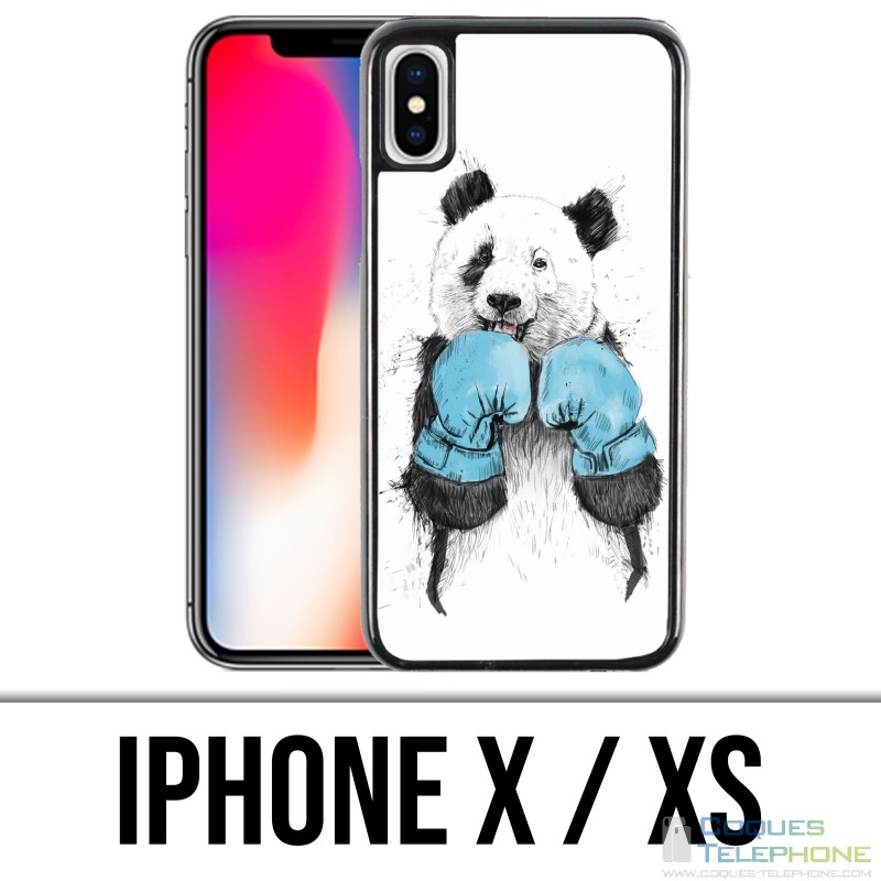 IPhone X / XS Case - Panda Boxing