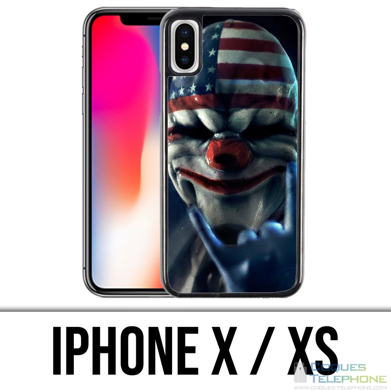 Custodia per iPhone X / XS - Payday 2