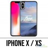 Funda iPhone X / XS - Paisaje de montaña gratis