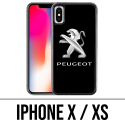 Custodia per iPhone X / XS - Logo Peugeot