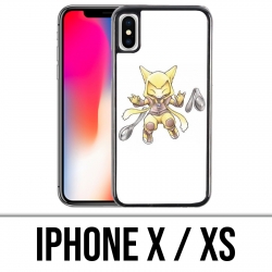 Custodia per iPhone X / XS - Abra Baby Pokemon
