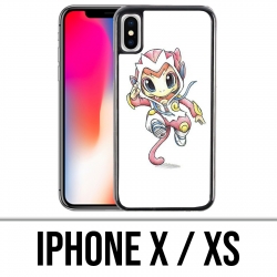 Coque iPhone X / XS - Pokémon bébé Ouisticram