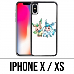 Custodia iPhone X / XS - Pokémon bambino Phyllali
