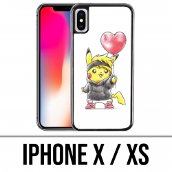 Custodia iPhone X / XS - Pokémon Pikachu Baby