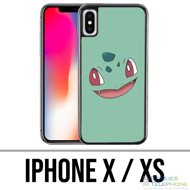 Custodia iPhone X / XS - Pokémon Bulbizarre