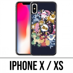 Funda iPhone X / XS - Evoluciones Pokémon