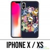 Custodia iPhone X / XS - Evoluzioni Pokémon