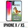 IPhone X / XS Case - Pokémon Go Catch Roucool