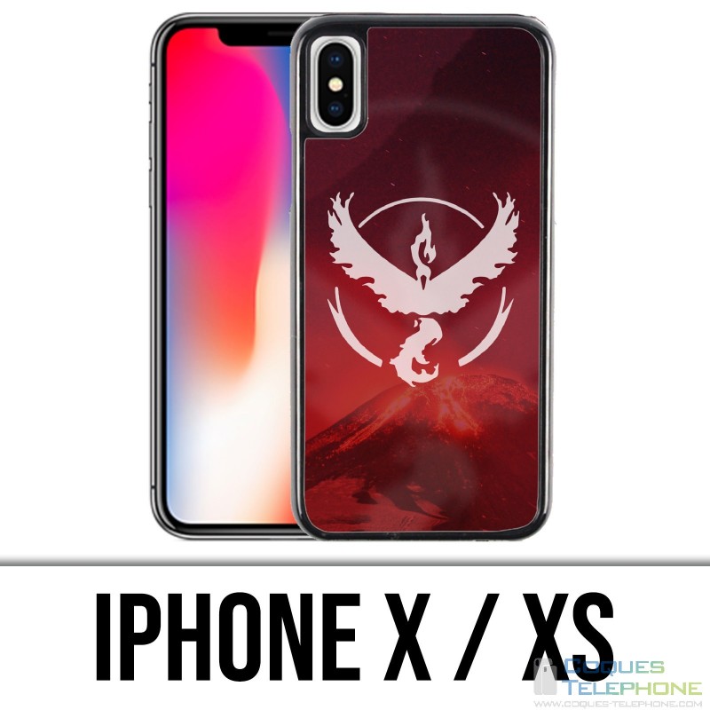 Custodia iPhone X / XS - Pokémon Go Team Bravoure