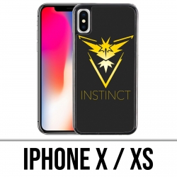 IPhone X / XS Fall - Pokemon gehen Team-gelber Schmutz