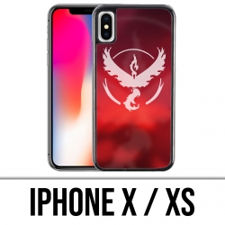 X / XS iPhone Case - Pokémon Go Team Red