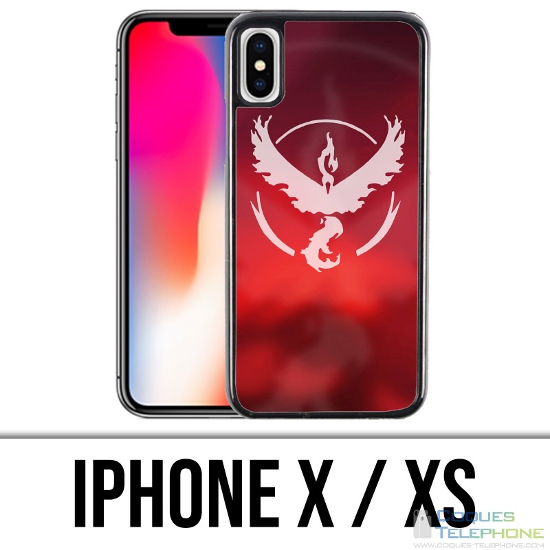 X / XS iPhone Schutzhülle - Pokémon Go Team Red