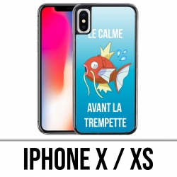 Custodia iPhone X / XS - Pokémon Calm Before The Magicarpe Dip