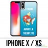 Custodia iPhone X / XS - Pokémon Calm Before The Magicarpe Dip