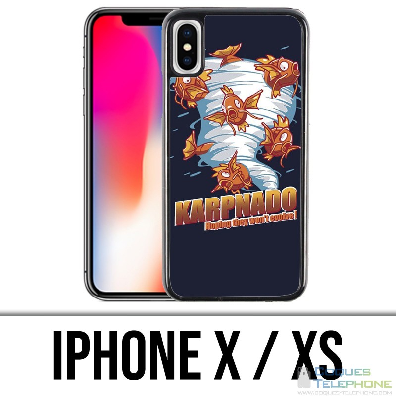 Custodia iPhone X / XS - Pokémon Magicarpe Karponado