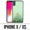 Coque iPhone X / XS - Pokémon Montagne Bulbizarre