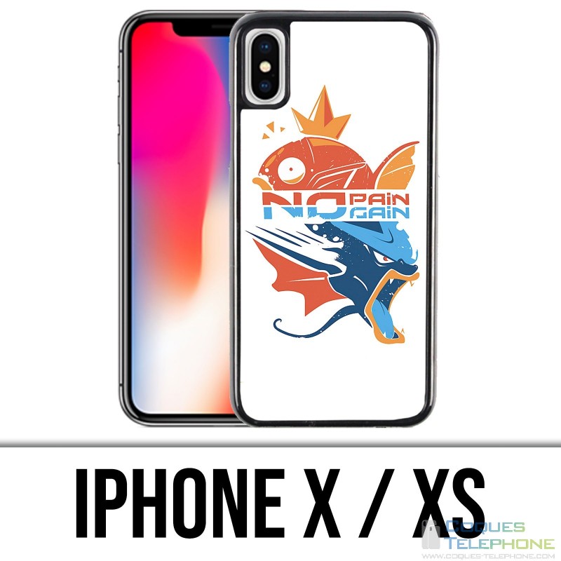 Coque iPhone X / XS - Pokémon No Pain No Gain