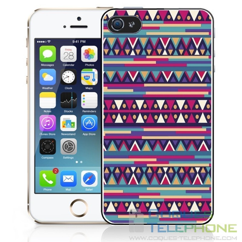 Phone Case Aztec Patterns - Pink