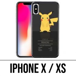 Custodia iPhone X / XS - Pokémon Pikachu