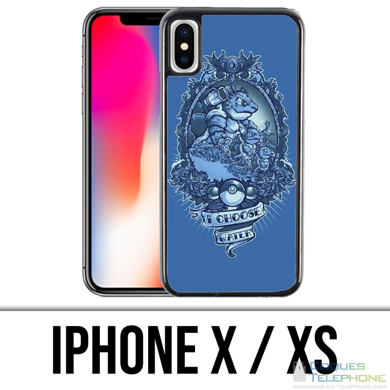 Funda iPhone X / XS - Pokémon Agua
