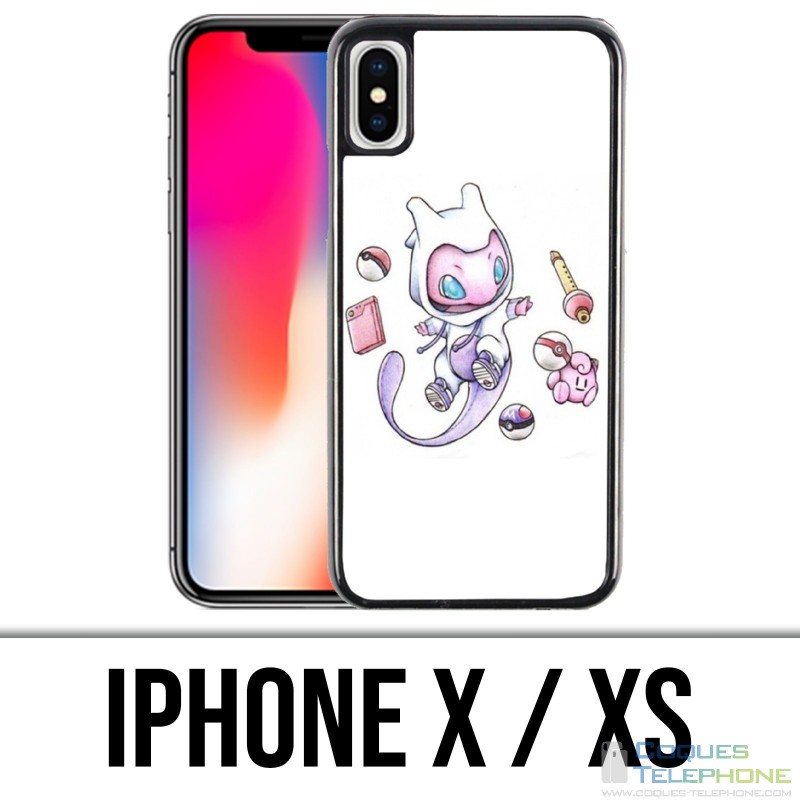 Custodia iPhone X / XS: Pokémon Mew Baby