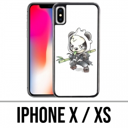 Custodia iPhone X / XS - Pokémon Pandaspiegle Baby