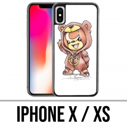 Coque iPhone X / XS - Pokémon Bébé Teddiursa