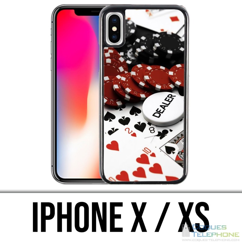 Funda iPhone X / XS - Distribuidor de Poker