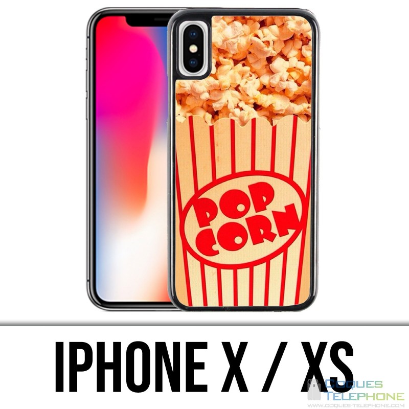 IPhone X / XS Hülle - Pop Corn