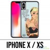 Custodia per iPhone X / XS - Princess Aurora Artist