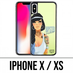 Custodia iPhone X / XS - Disney Princess Jasmine Hipster