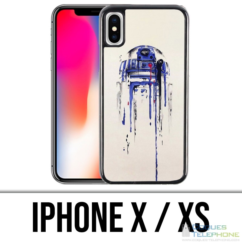 IPhone Case X / XS - R2D2 Paint