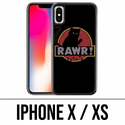 Coque iPhone X / XS - Rawr Jurassic Park