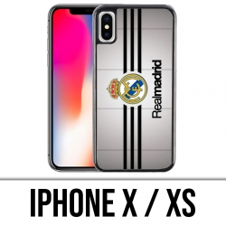 Coque iPhone X / XS - Real Madrid Bandes