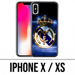 Coque iPhone X / XS - Real Madrid Nuit