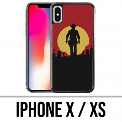 X / XS iPhone Fall - rote tote Erlösung