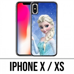 Coque iPhone X / XS - Reine Des Neiges Elsa Et Anna