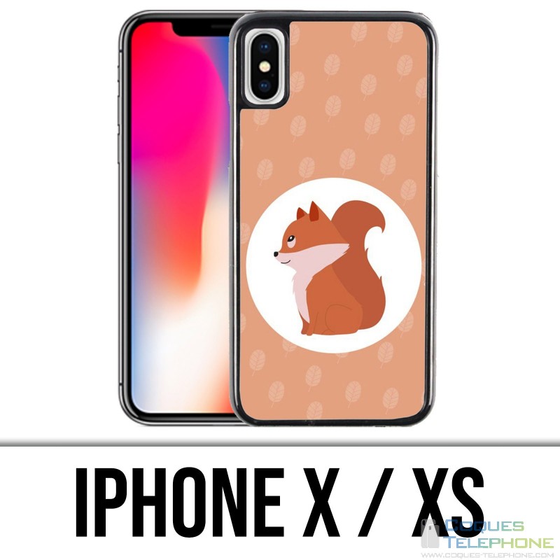 Funda iPhone X / XS - Renard Roux