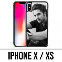 Coque iPhone X / XS - Robert Pattinson