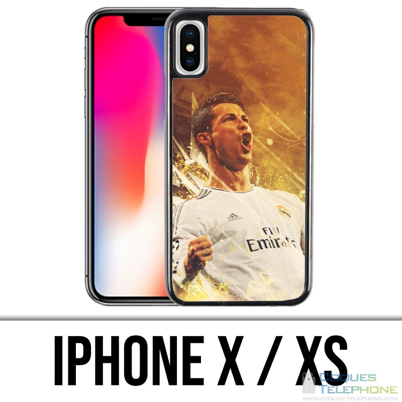 Coque iPhone X / XS - Ronaldo Cr7